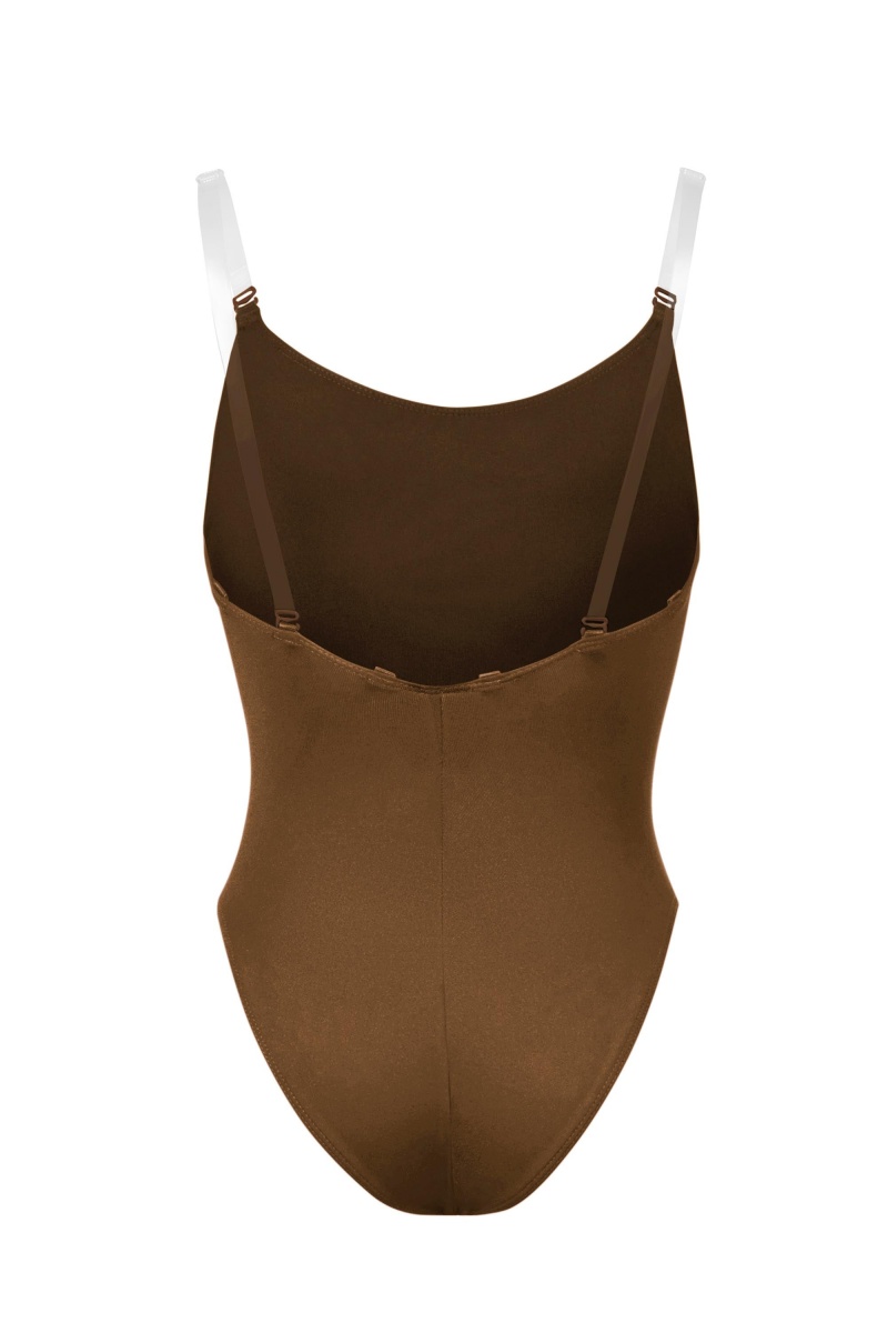 Ropa Interior Bloch Auva Body Liner Niños Cocoa | LCLSX23871