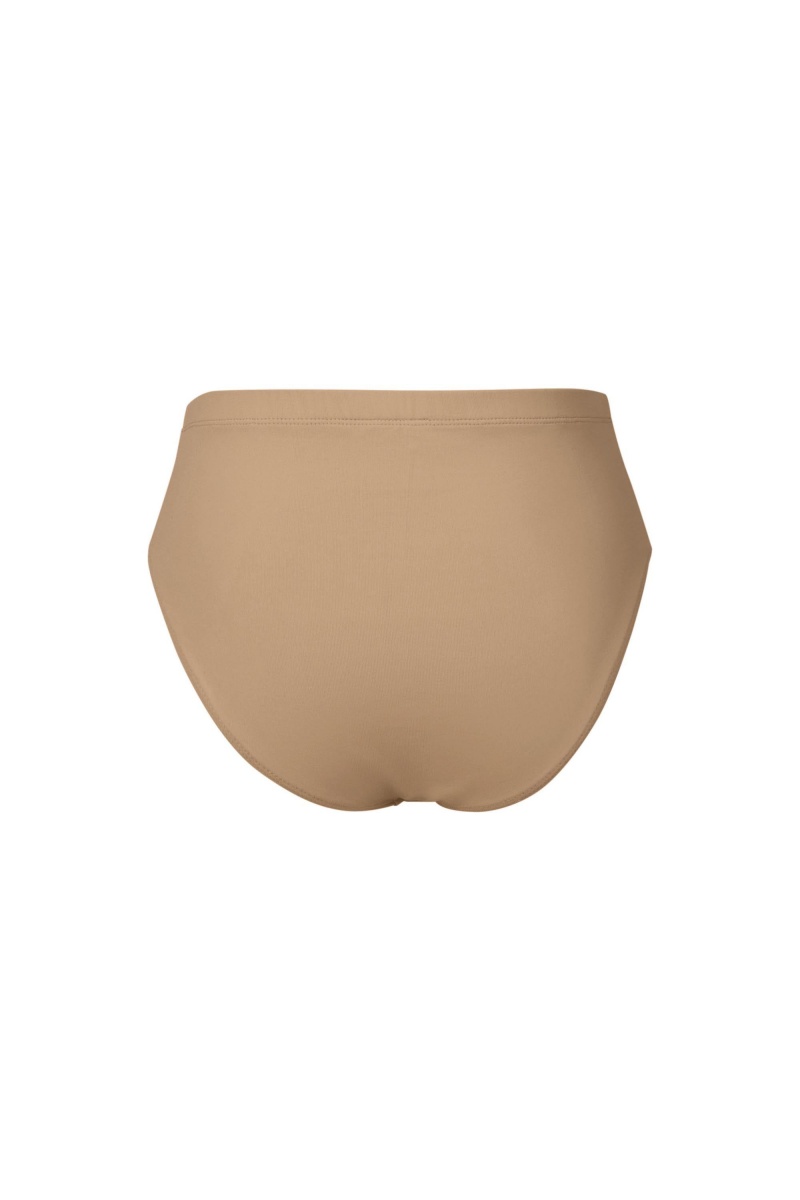 Ropa Interior Bloch Zaniah High Cintura Brief Niños Tan | CLEGJ68424