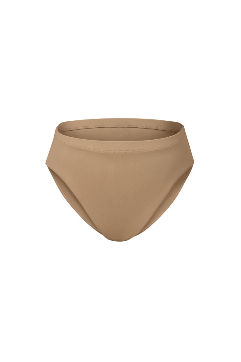 Ropa Interior Bloch Zaniah High Cintura Brief Niños Tan | CLEGJ68424