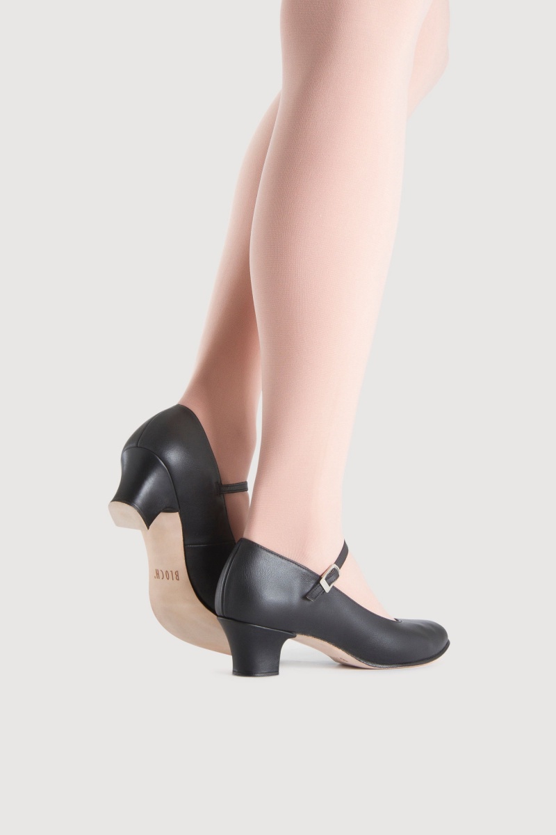 Tap y zapatos de escenario Bloch Curtain Call Mujer Negras | FCLHY93062