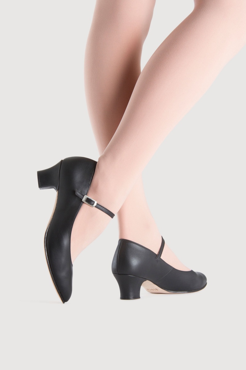 Tap y zapatos de escenario Bloch Curtain Call Mujer Negras | FCLHY93062