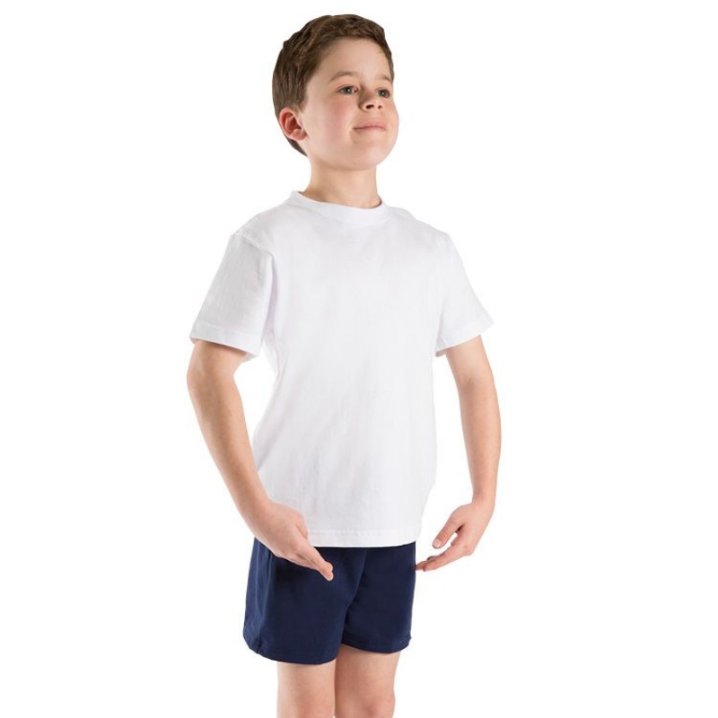 Tops Bloch Ben Classic Niños Blancas | CLQAV69395