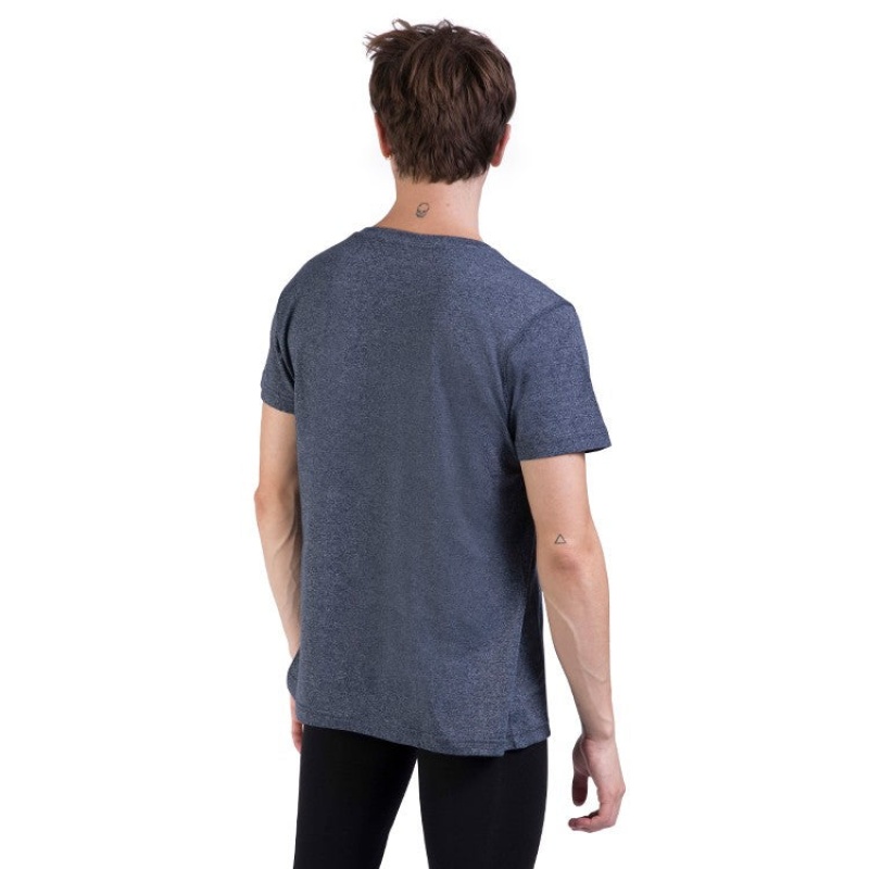 Tops Bloch Heath Relaxed Slim Fit Hombre Azul Marino | SCLVO10525